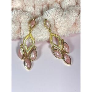 Hespera rhodochrosite earrings